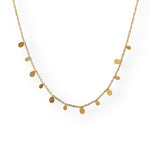 Twinkling Golden Necklace