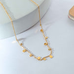 Twinkling Golden Necklace