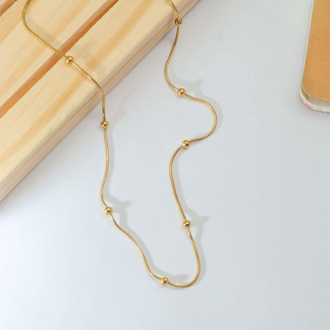 Golden Loop Necklace