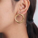 Golden Halo Hoops