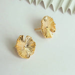 Golden Petal Earrings
