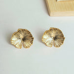 Golden Petal Earrings