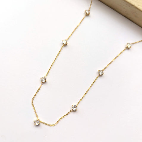 Multiple Stones Necklace