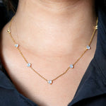 Multiple Stones Necklace