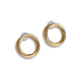 Golden Halo Hoops