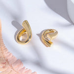 Ethereal Golden Earrings