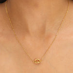 Golden Knot Necklace