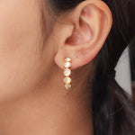 Graceful Golden Hoops (18k Gold Plated)