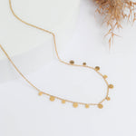 Golden Shimmer Necklace