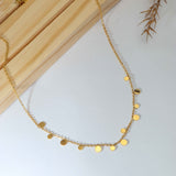 Golden Shimmer Necklace