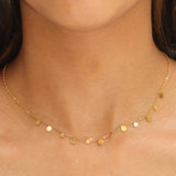 Golden Shimmer Necklace