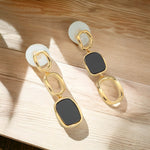 Alter Golden Earrings (Black)