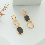 Alter Golden Earrings (Black)