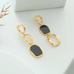 Alter Golden Earrings (Black)