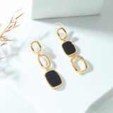 Alter Golden Earrings (Black)