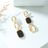 Alter Golden Earrings (Black)