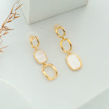 Alter Golden Earrings (White)