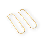 Lucid Golden Hoops