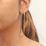 Lucid Golden Hoops