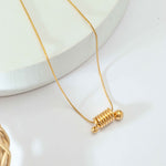 Leap Golden Necklace