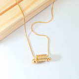 Leap Golden Necklace