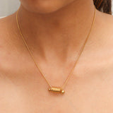 Leap Golden Necklace