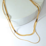 Double Layer Golden Necklace