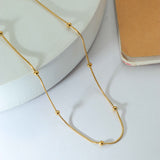 Golden Loop Necklace