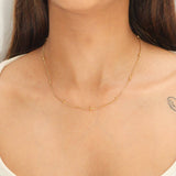 Golden Loop Necklace