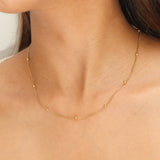 Golden Loop Necklace