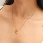 Golden Sea Shell Necklace